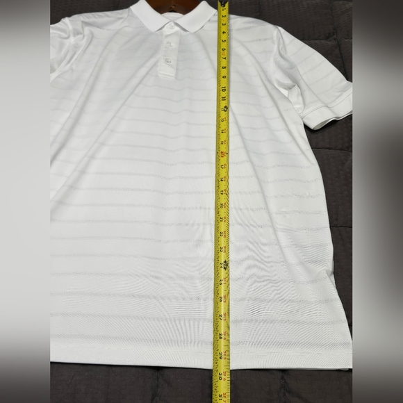 Callaway Men's Basic Short Sleeve Opti-Vent Open Mesh Polo Golf Shirt Size Large - Picture 4 of 9